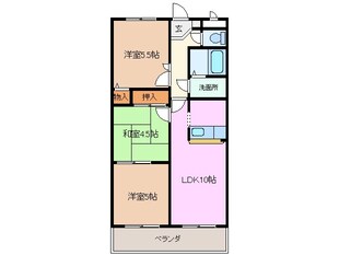 新正駅 徒歩7分 1階の物件間取画像